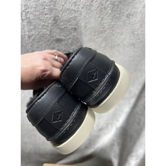 Sperry Men's Black Authentic Original Float Slip-on Boat Shoes Size 10M - Picture 5 of 7